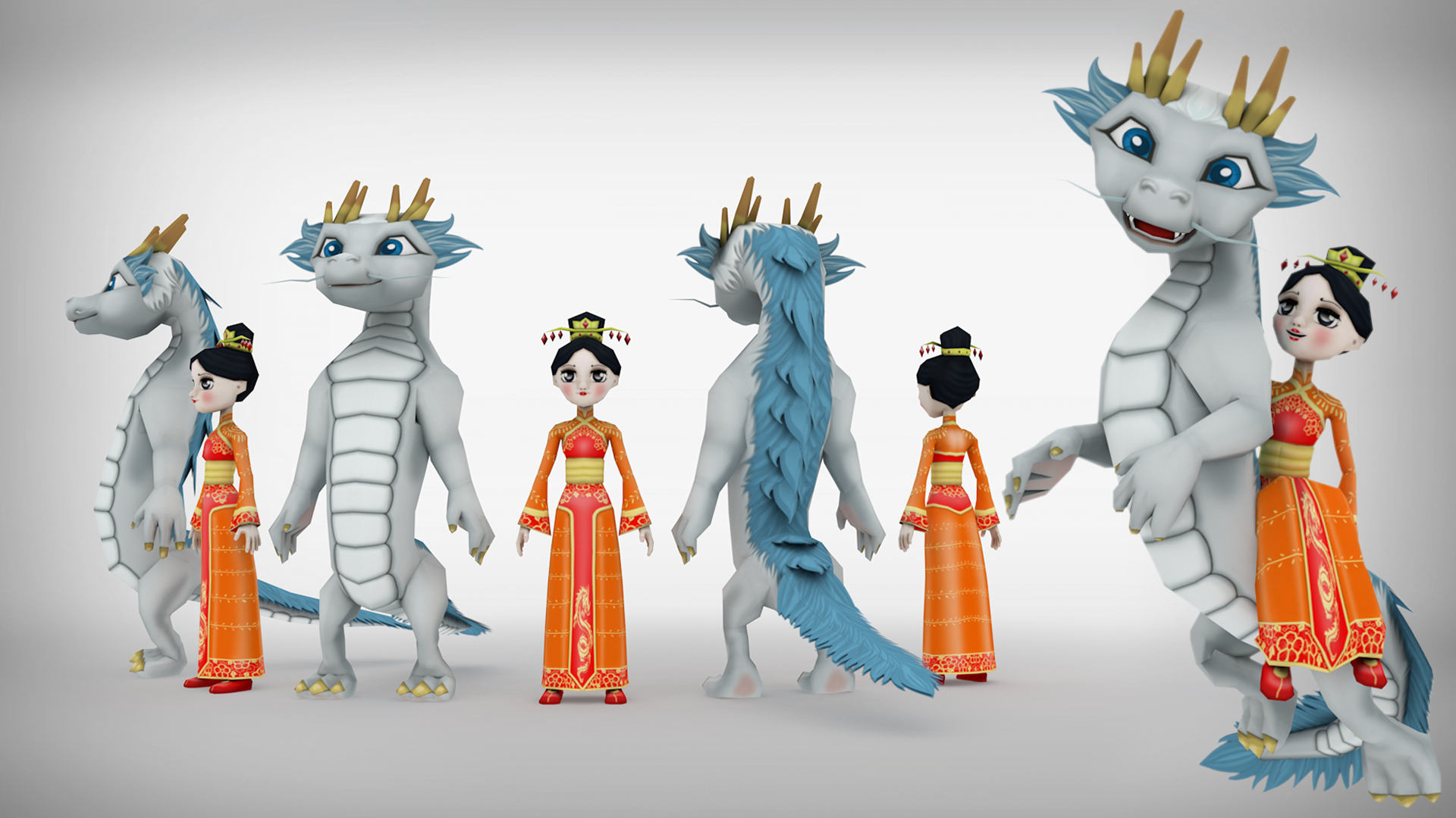 Princess and Dragon